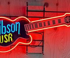 Exclusief Gibson Neon Logo