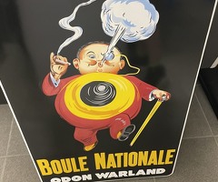 emaille reclame bord boule nationale