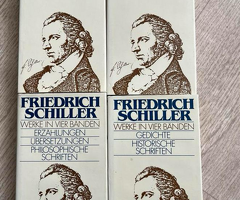 Friedrich Schiller Werke in Vier Banden