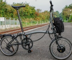 Elektrische Brompton Vouwfietsen Gezocht Gevraagd voor Vakanties