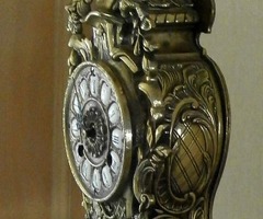 Bronzen Duitse Boulle Klok omstreeks 1950.