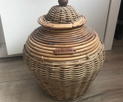 Riviera Maison rattan ginger pot - 1