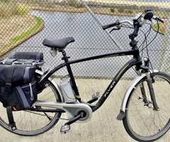 4 Als Nieuwe Elektrische Flyer Fietsen 2 keer een Set T-Serie + Zilver Wit kleurige