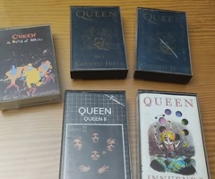 QUEEN 5 X KASSETTE