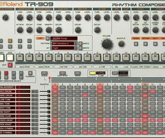 Roland TR-909 Drum Computer Rhythm Composer VST Plugin 2025