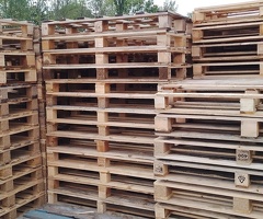 Weg werp pallets