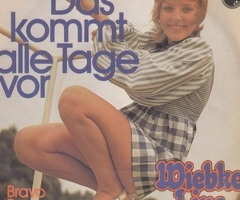 near mint single, WIEBKE LING, das komt alle tagen vor, uit 1972