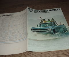 USA Prospekt Chevrolet Movers  1970