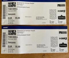 2 Tickets Tom Odell 13-07 Rastatt