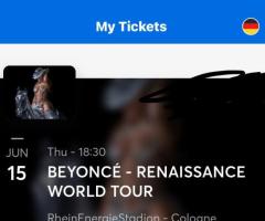 Beyoncé tickets kohln