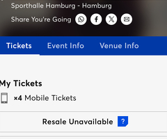 2x tickets to Gracie Abrams in Hamburg