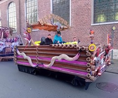 Mooie carnavalwagen