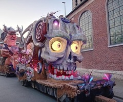 Mooie carnavalwagen