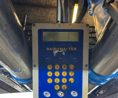 Dairymaster 22 stands swingover melkstal