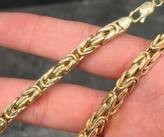 Mooie 14 karaat gouden ketting