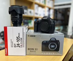 Verkaufe Canon 5D Mark IV mit 24-105-mm-Objektiv