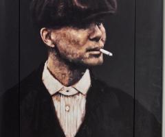 Tommy Shelby by Peter Donkersloot 120x100 cm