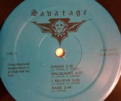 Savatage Sirens vinyl 1983