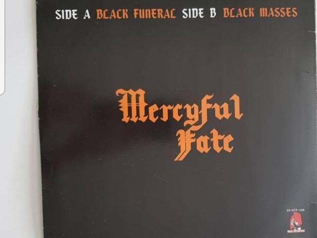 Mercyful Fate Black Funeral single - 1