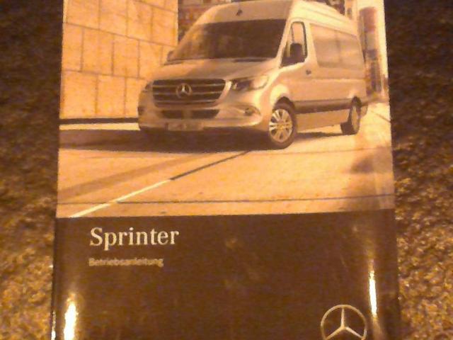 betriebsanleiting  Deutsch Sprinter Mercedes-Benz - 1
