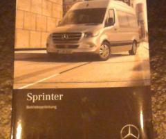 betriebsanleiting  Deutsch Sprinter Mercedes-Benz