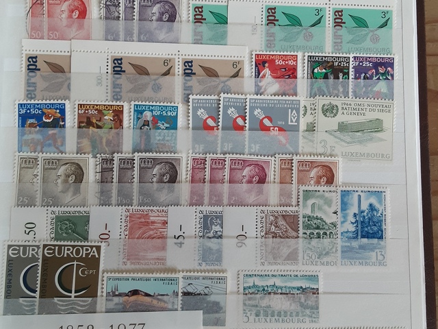Postzegels Luxemburg - 1