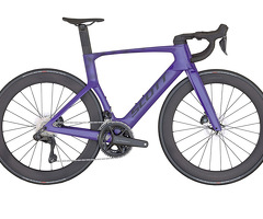 2024 Scott Foil Rc 10 Purple Road Bike (KINGCYCLESPORT) - 1