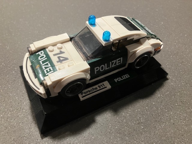 Lego polizei porsche - 1