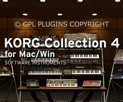 KORG 4 Collection Piano Synthesizer Bundle + Factory Presets